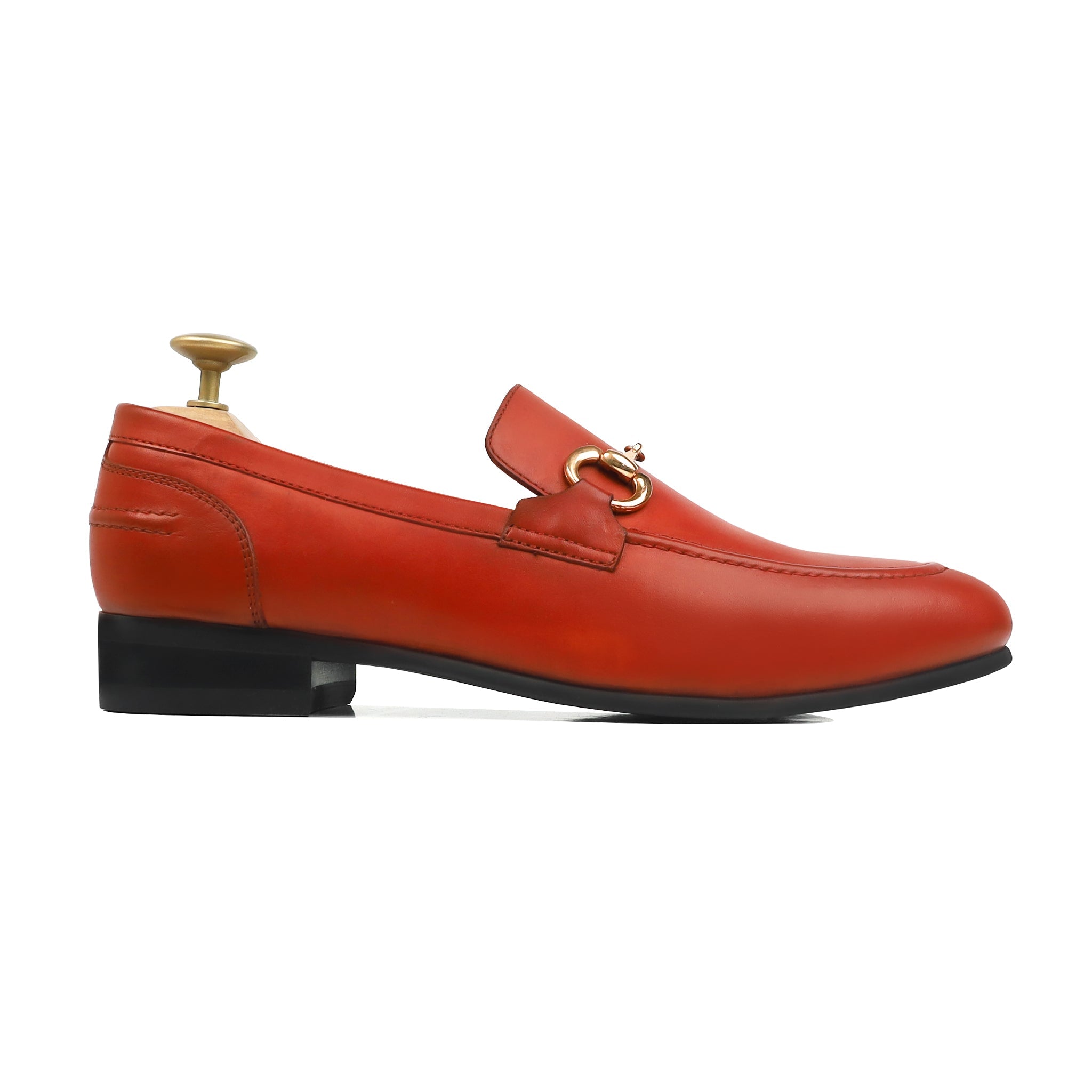 Granby - Men's Reddish Brown Calf Leather Loafer