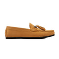 Aira - Ladies Camel Suede Loafer