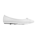 Elina - Ladies White Loafer