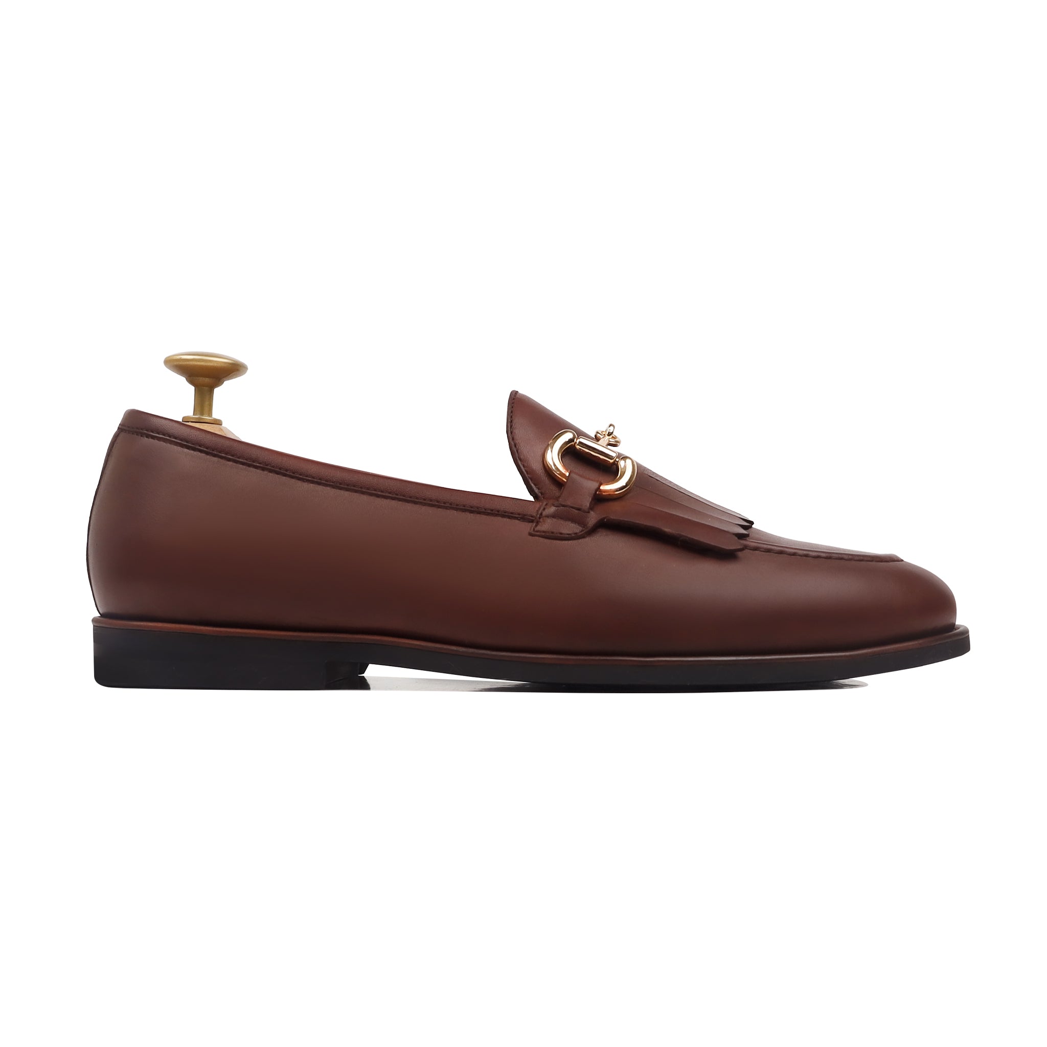 Rimini - Men's Reddish Brown Calf Leather Loafer