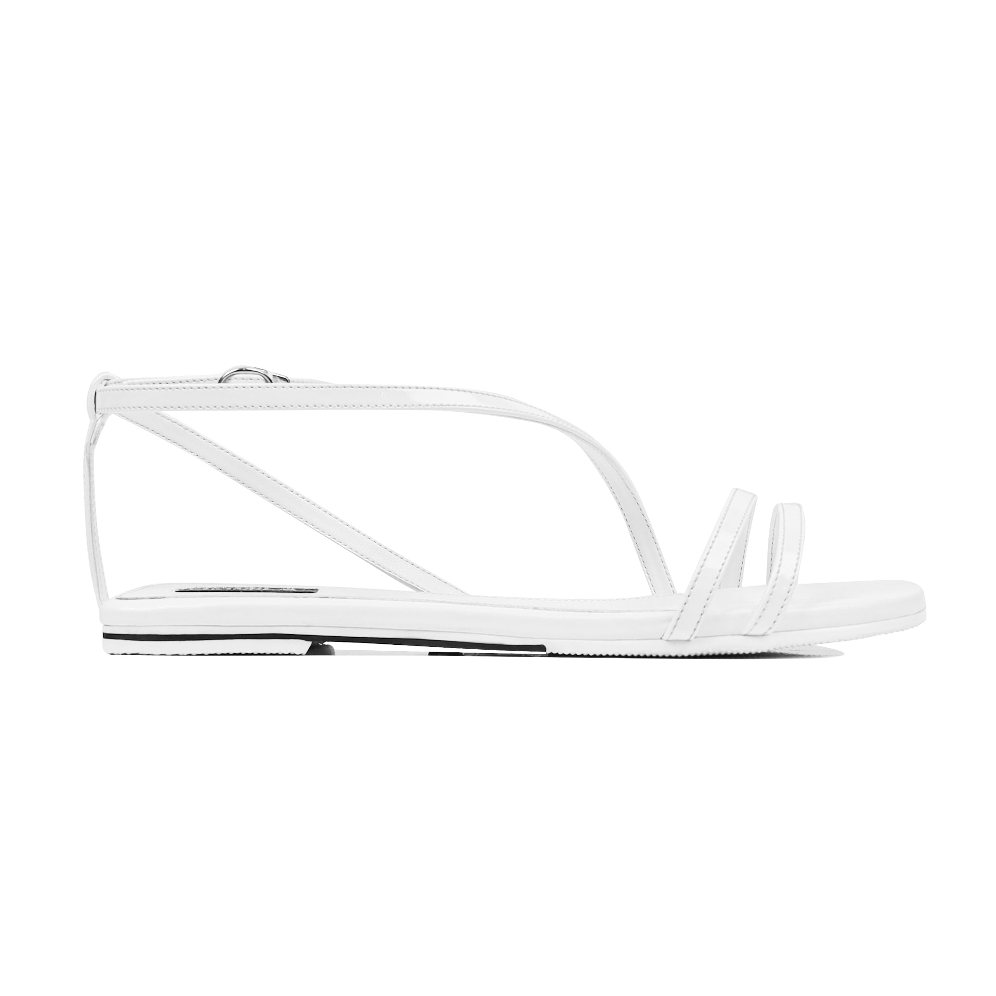 Indi - Women's White Strapped Sandal
