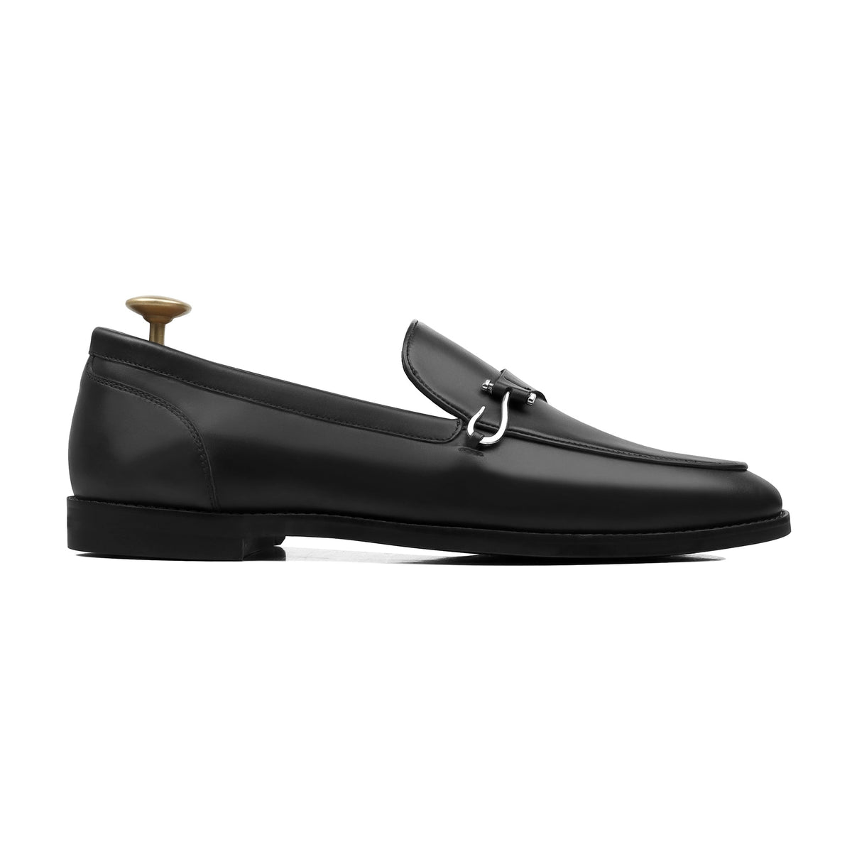 Lorven - Men's Black Calf Leather Loafer