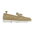 Aura - Men's Camel Suede Loafer