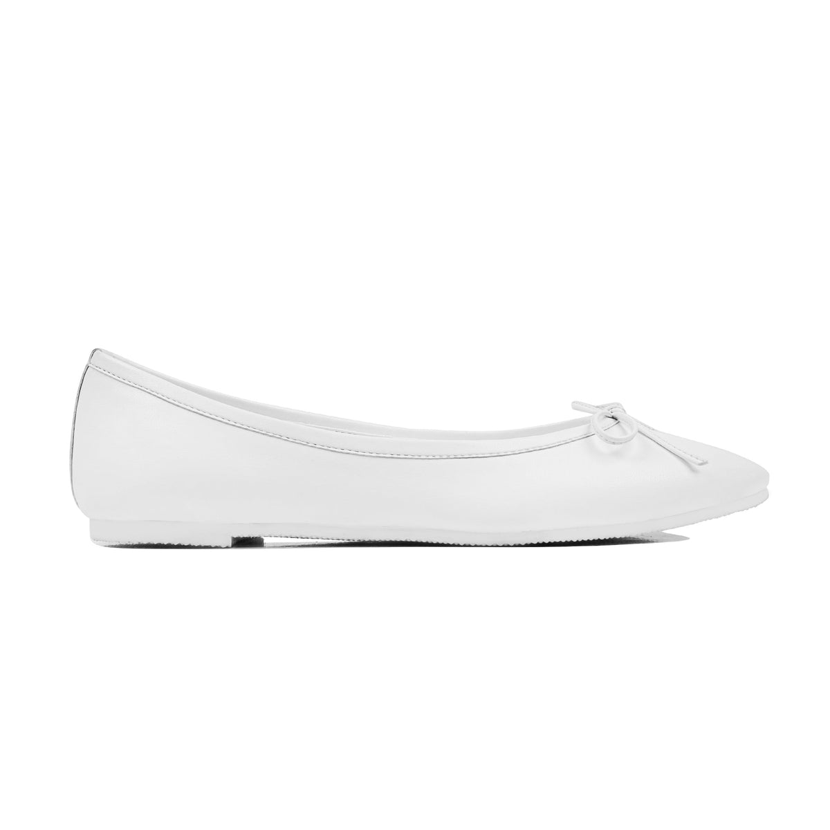 Hanwell - Ladies White Loafer