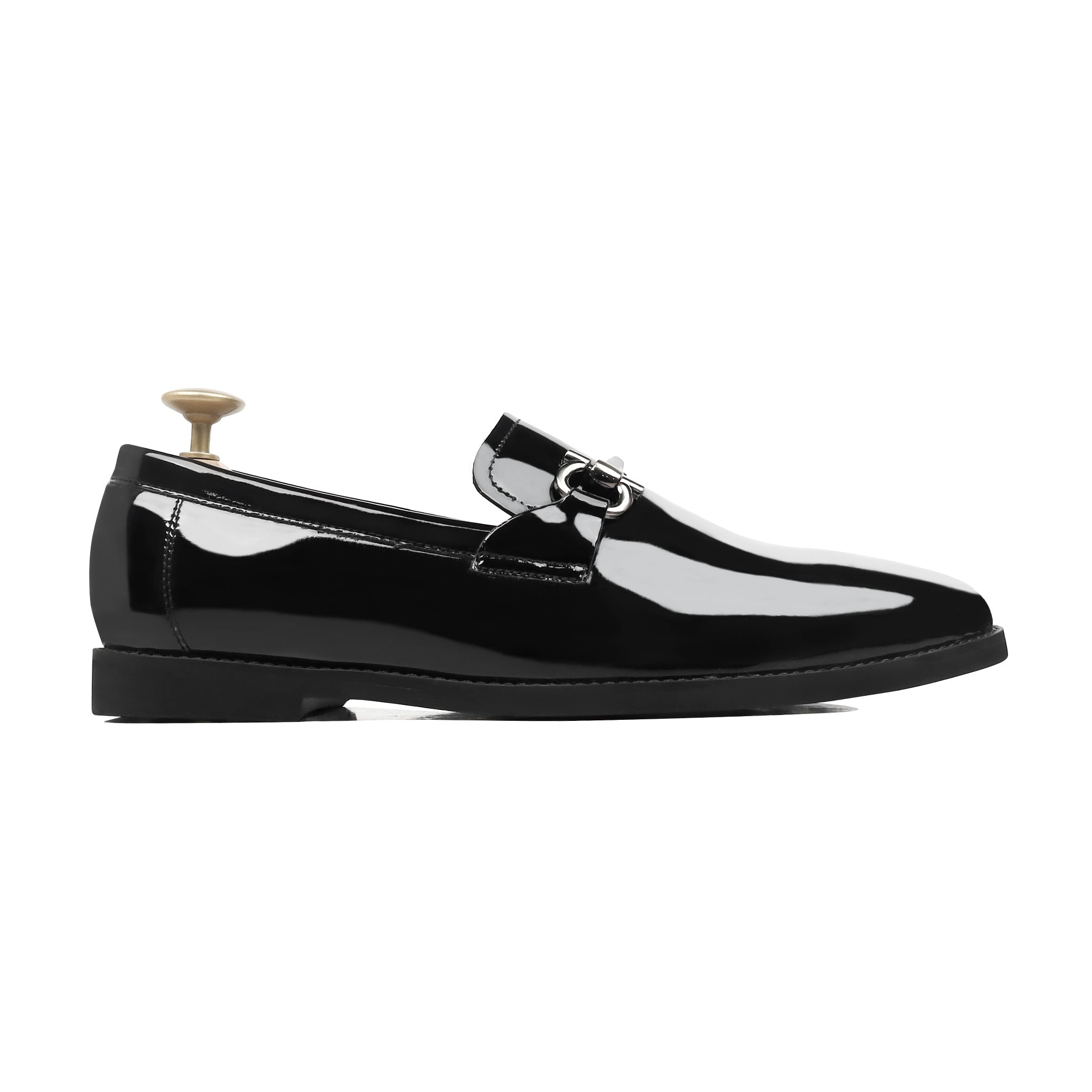 Snakeyes - Men's Black Patent Leather Loafer