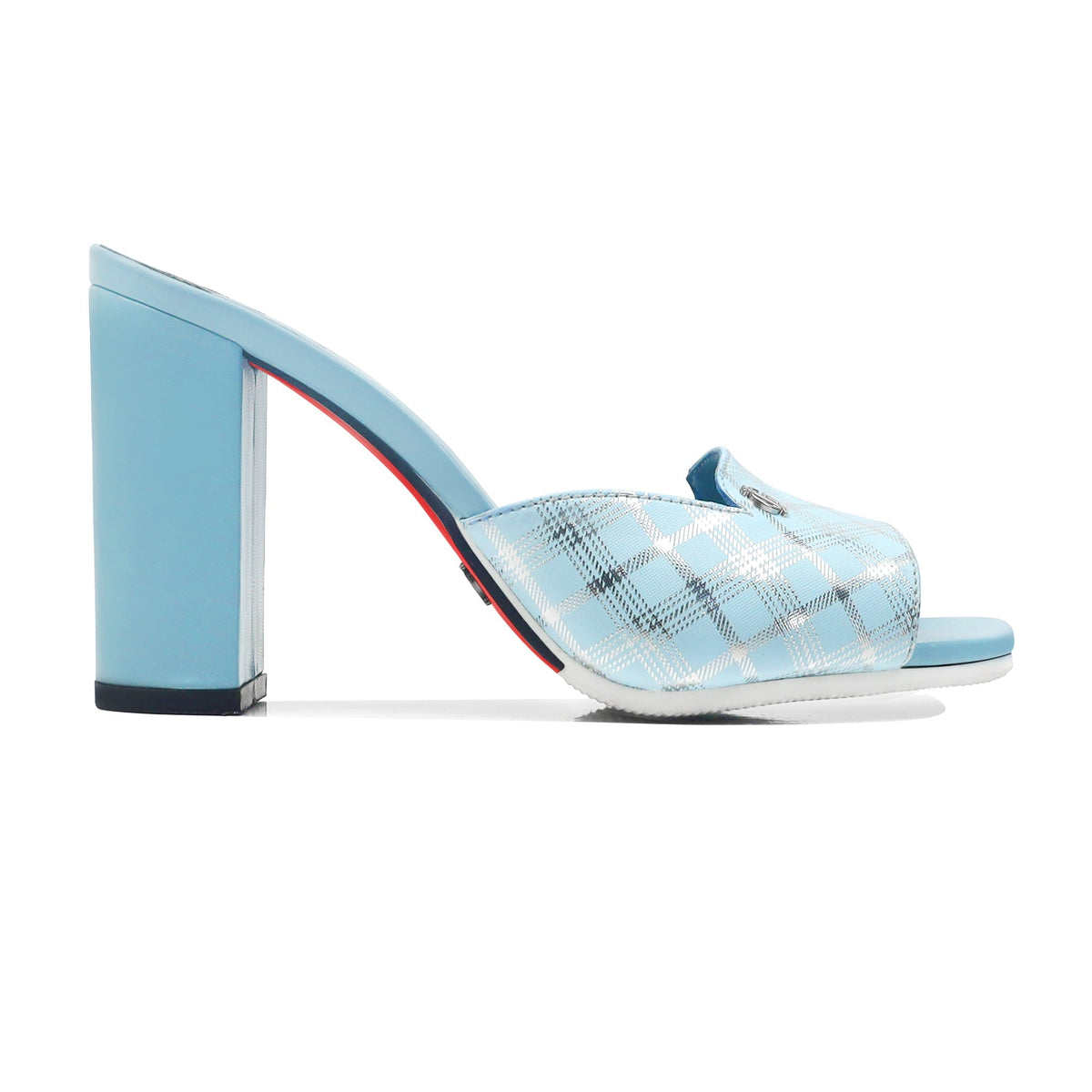 Novella - Women's Argyle Blue Heel