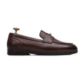 Baltasar - Men's Burnished Oxblood Pebble Grain  Leather Loafer
