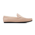 Vyla - Ladies Light Beige Split Suede Loafer