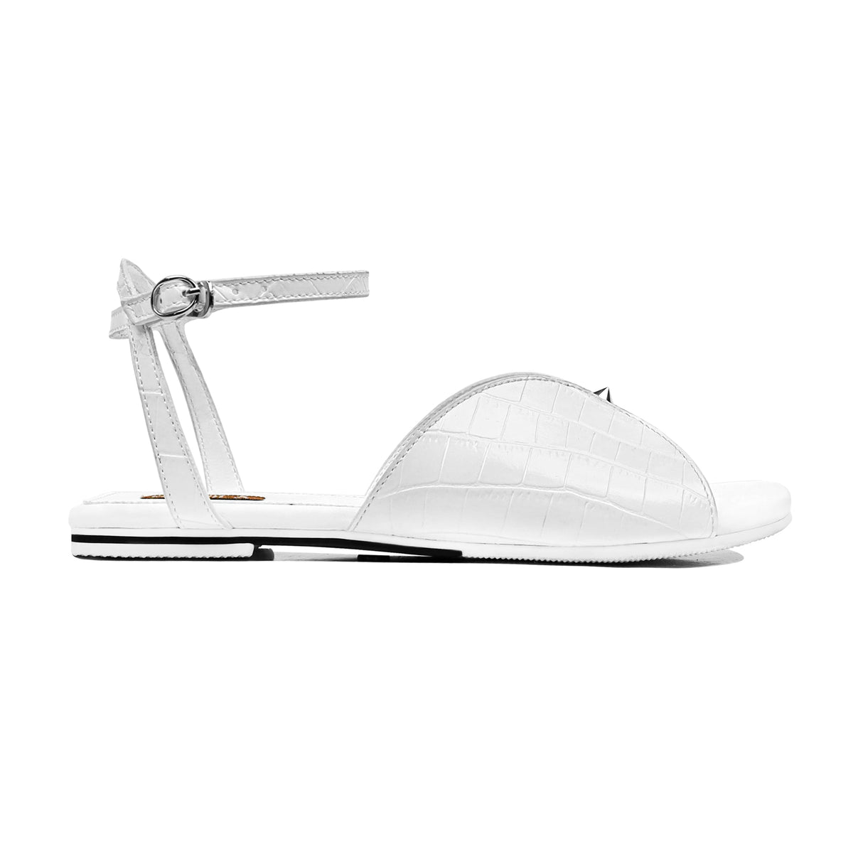 Voux - Women's White Strapped Sandal