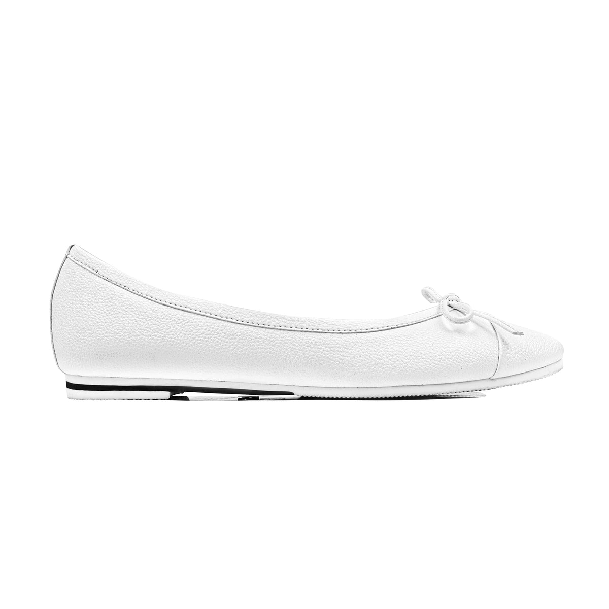 Serelina - Ladies White Loafer