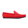 Vyla - Ladies Oxblood Split Suede Loafer
