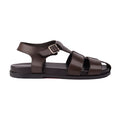 Bogor - Men's Dark Brown Calf  Leather Sandal