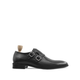Salamina - Men's Black Calf Leather Double Monkstrap