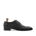 Samara - Men's Black Calf Leather Wholecut Shoe