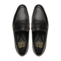 Seth - Men's Black Pebble Grain Leather Loafer