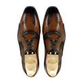 Shuriken - Men's Burnished Tan Calf Leather Oxford Shoe - Goodyear Welted