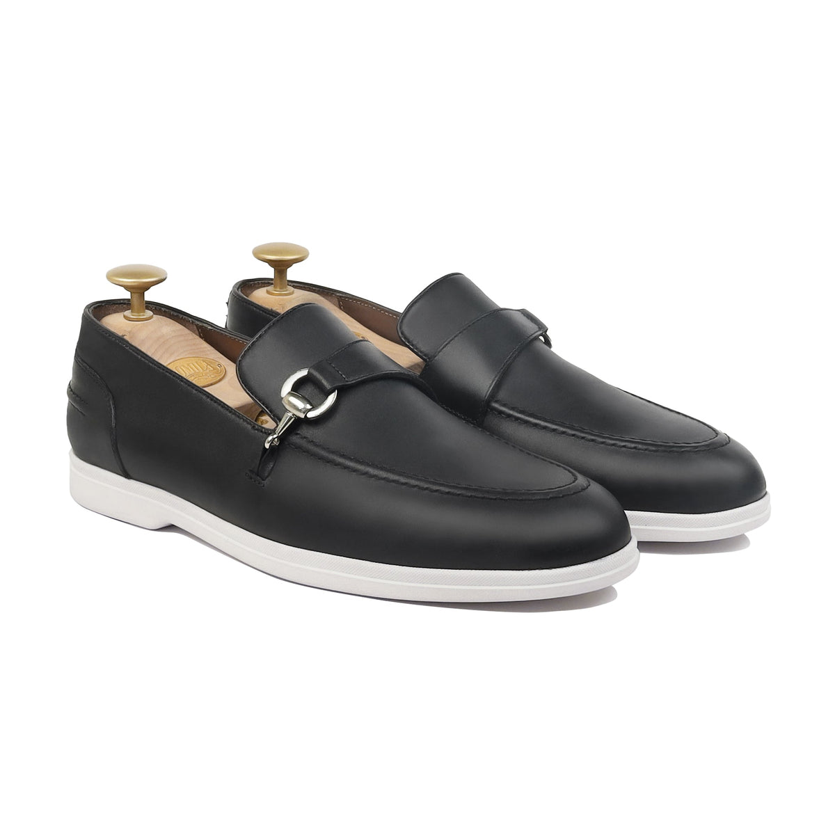 Solember - Men's Black Calf Leather Loafer