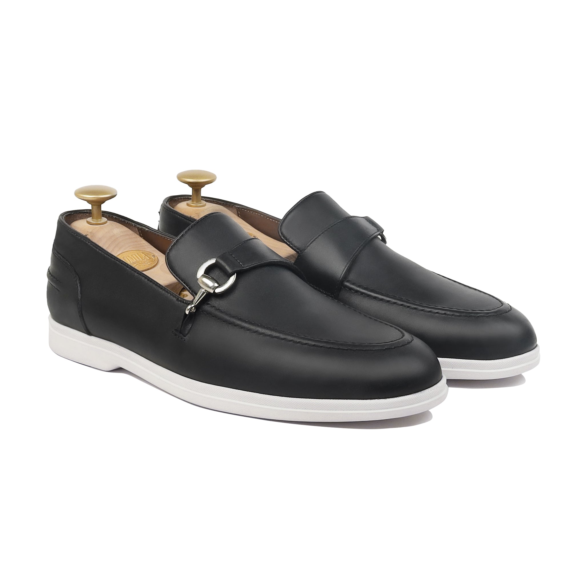 Solember - Men's Black Calf Leather Loafer