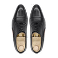 Svart - Men's Black Calf Leather Oxford Shoe