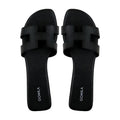 Stephanie - Women's Black Slipper