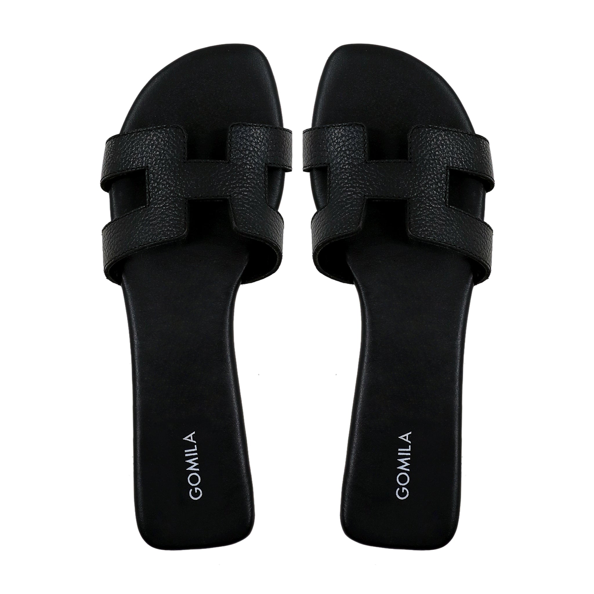 Stephanie - Women's Black Slipper