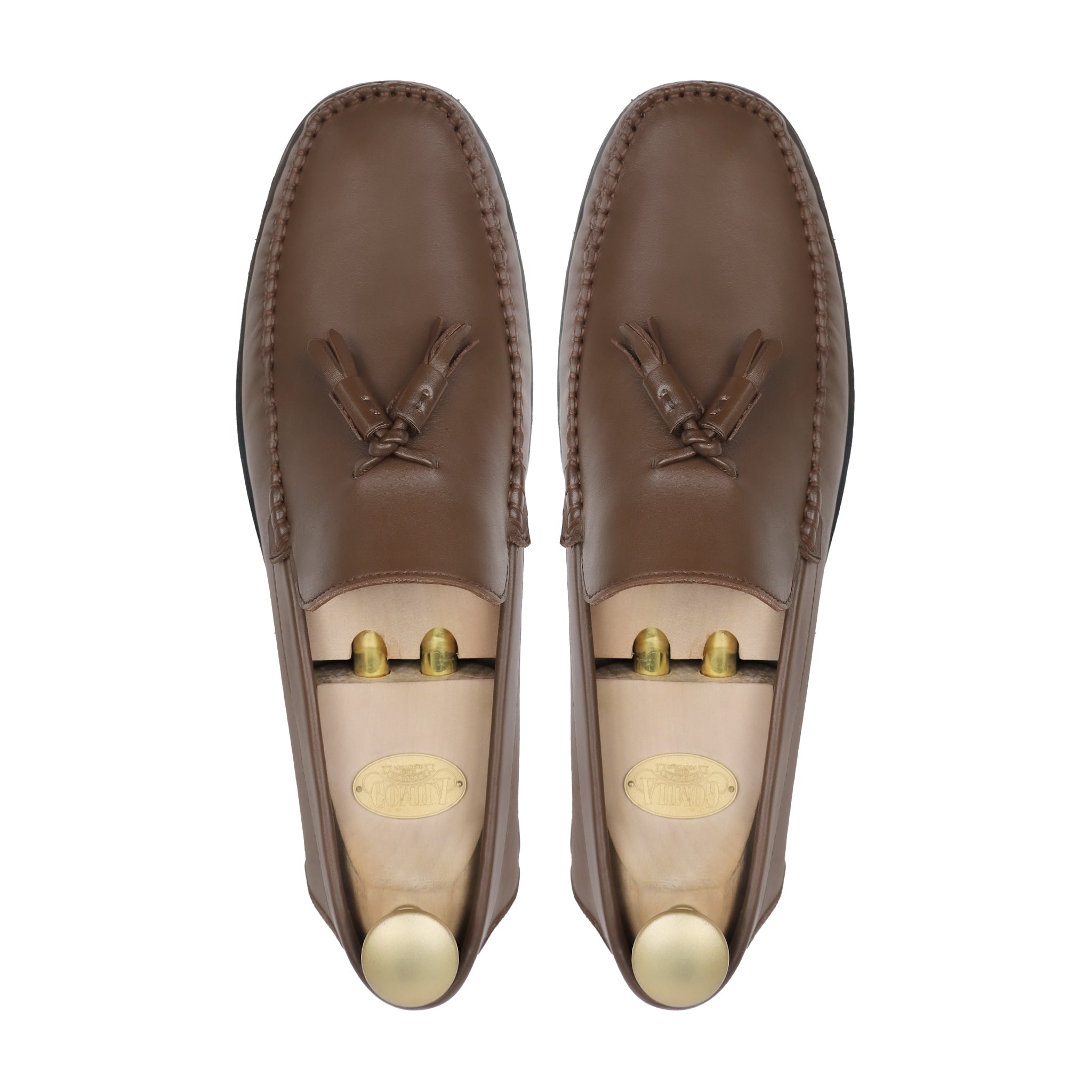 Grace - Men's Brown Calf Leather Loafer