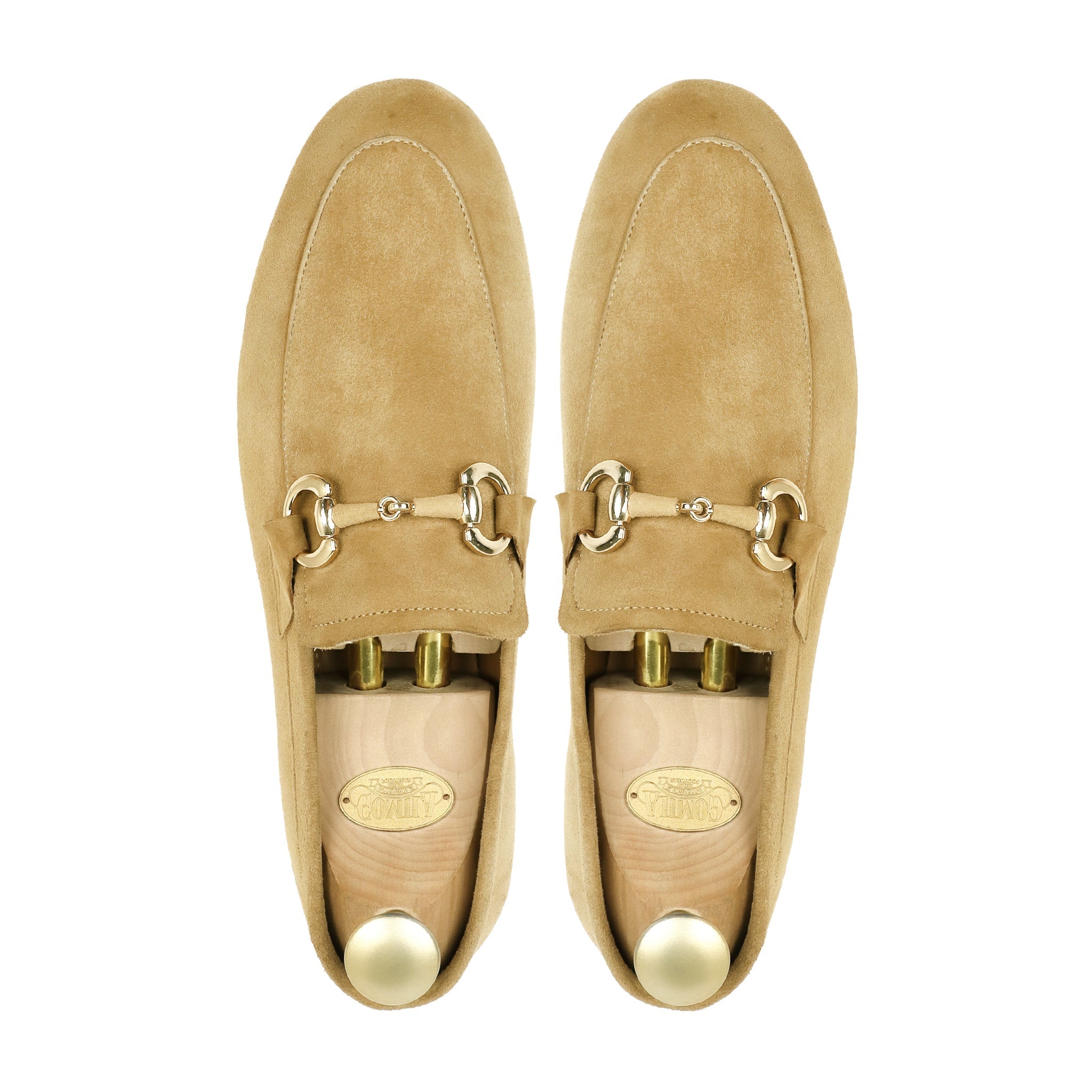 Vesco - Men's Camel Suede Loafer