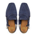 Nao - Men's Blue Suede Leather Sandal