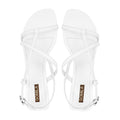 Noxie - Women's White Strapped Sandal