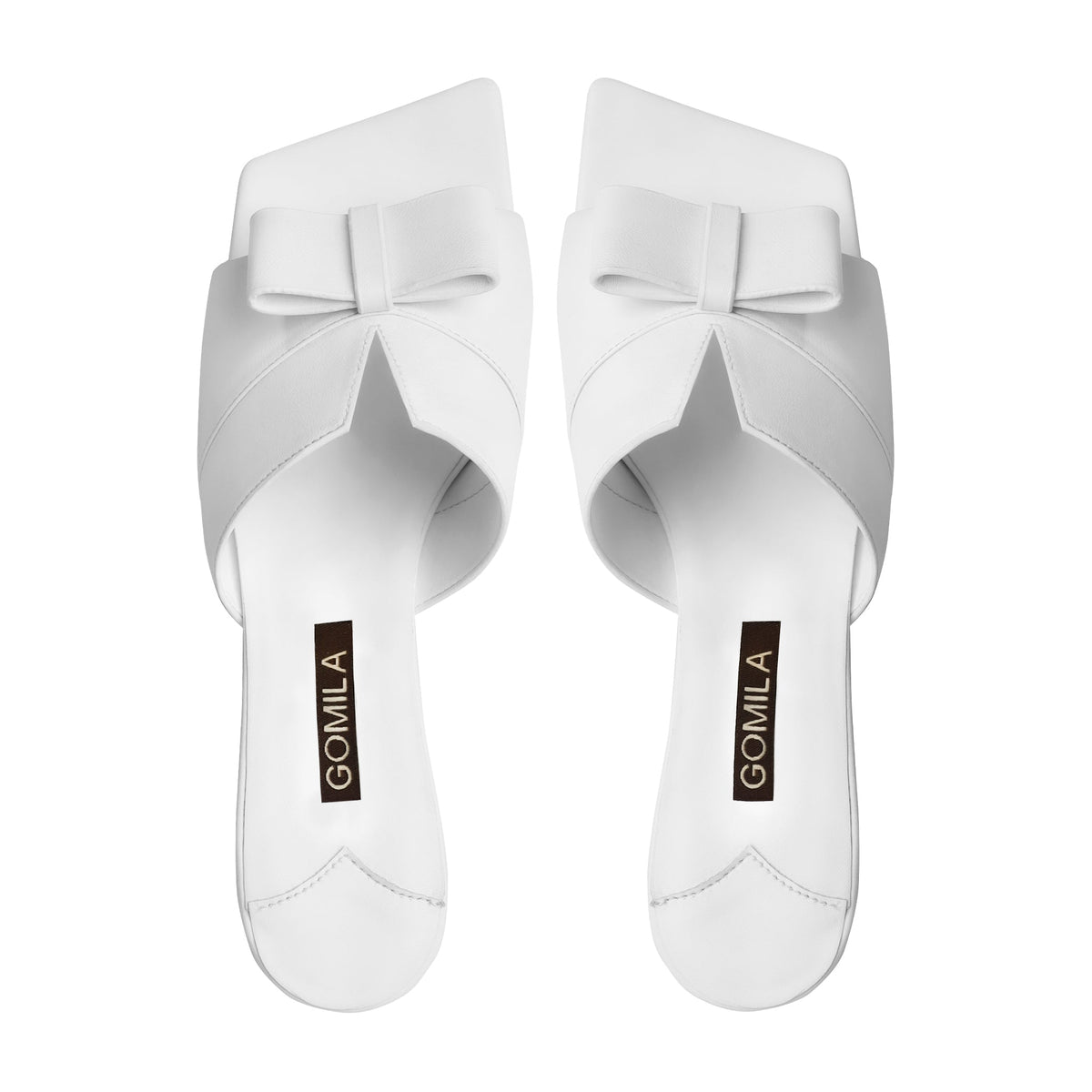 Kira - Women's White Heels