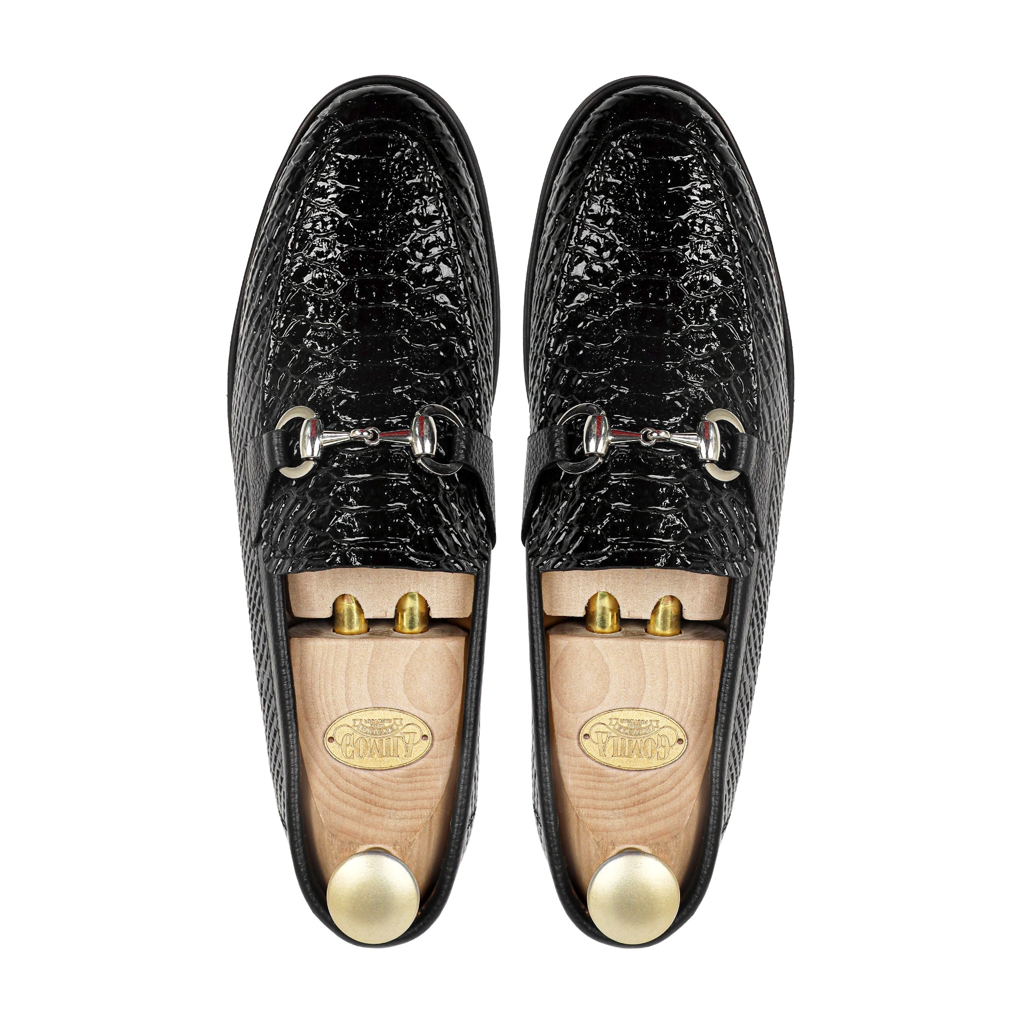 Maren - Men's Black Patent Leather Loafer