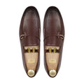 Oxen - Men's Burnished Oxblood Pebble Grain Leather Loafer