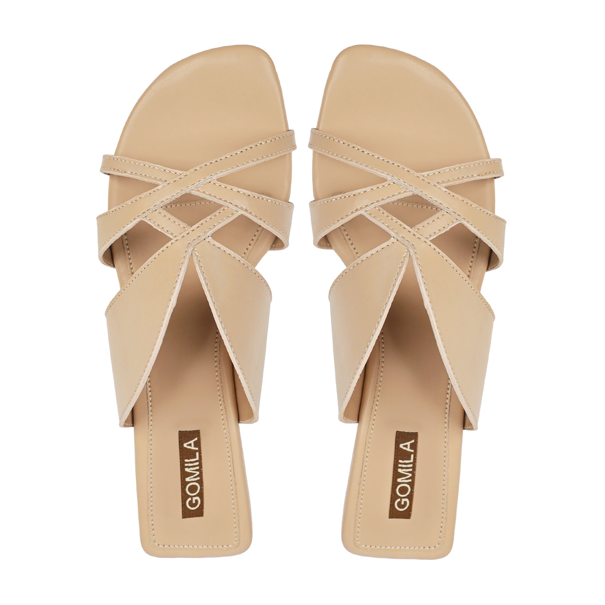 Lia - Women's Light Beige Slipper