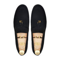 Aura - Men's Black Suede Loafer