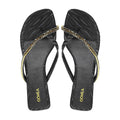 Seren - Women's Black and Yellow Slipper