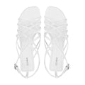 Nyla - Women's White Strapped Sandal