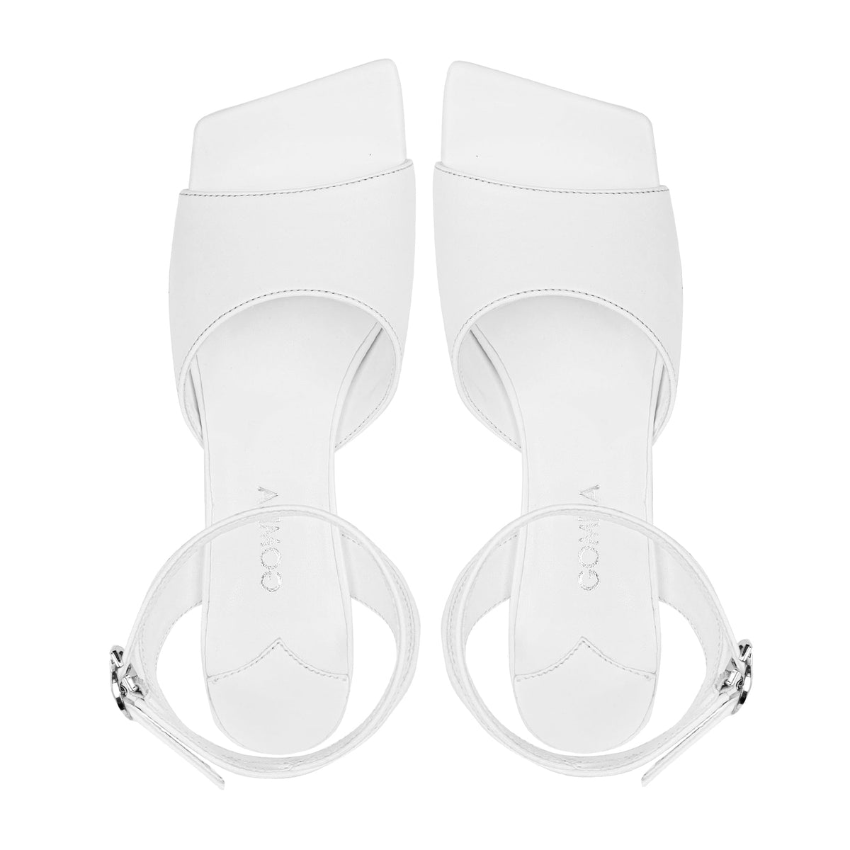 Glams - Women's White Heels