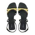 Lucia - Women's Yellow Strapped Sandal