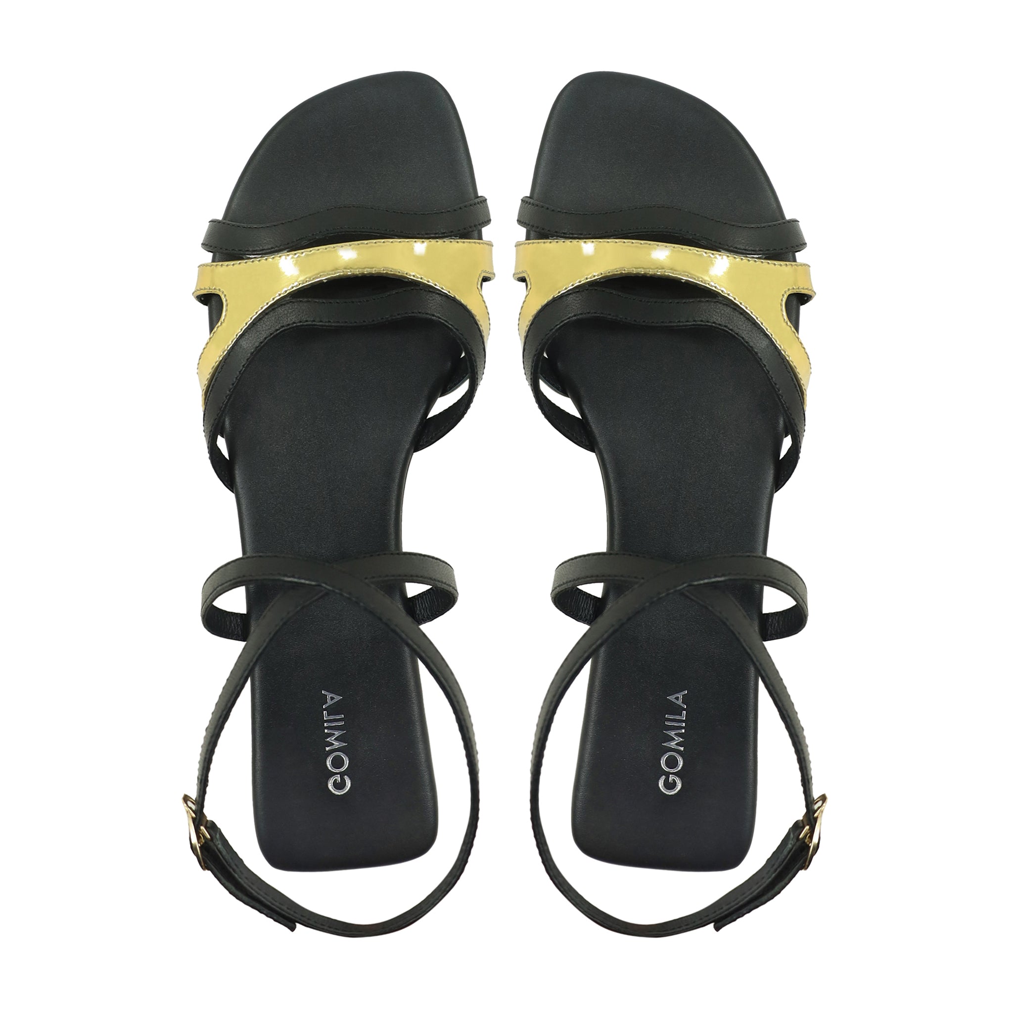 Lucia - Women's Yellow Strapped Sandal