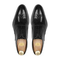 Mexo - Men's Black Box Leather High Shine Oxford Shoe