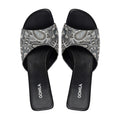 Nivra - Women's Black and Grey Slipper