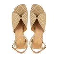 Novia - Women's Beige Strapped Sandal