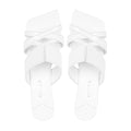 Marilyn - Women's White Heel