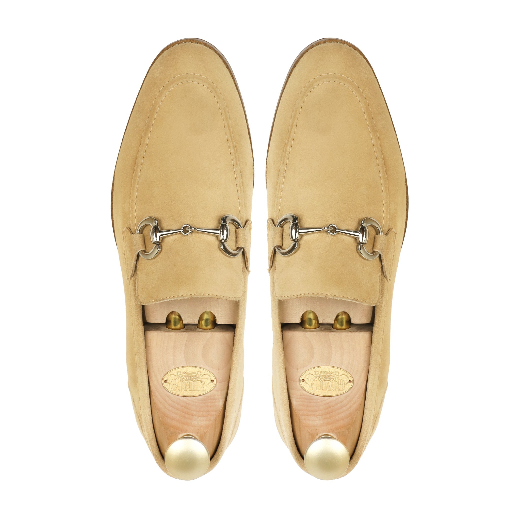 Freeza - Men's Camel Kid Suede Loafer