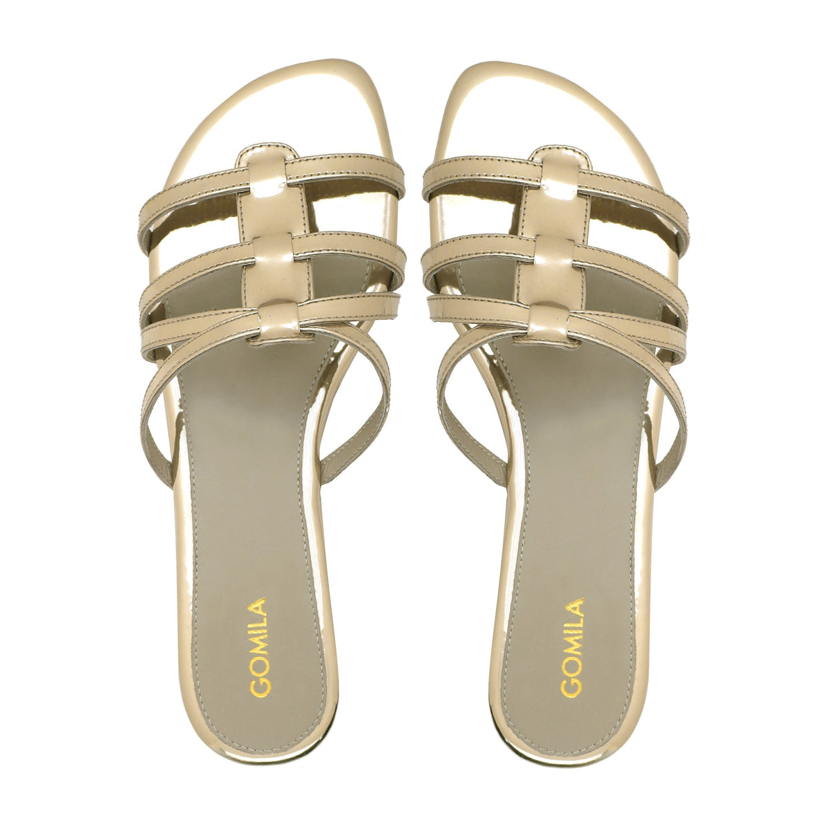 Kaelis - Women's Sliver Golden Slipper