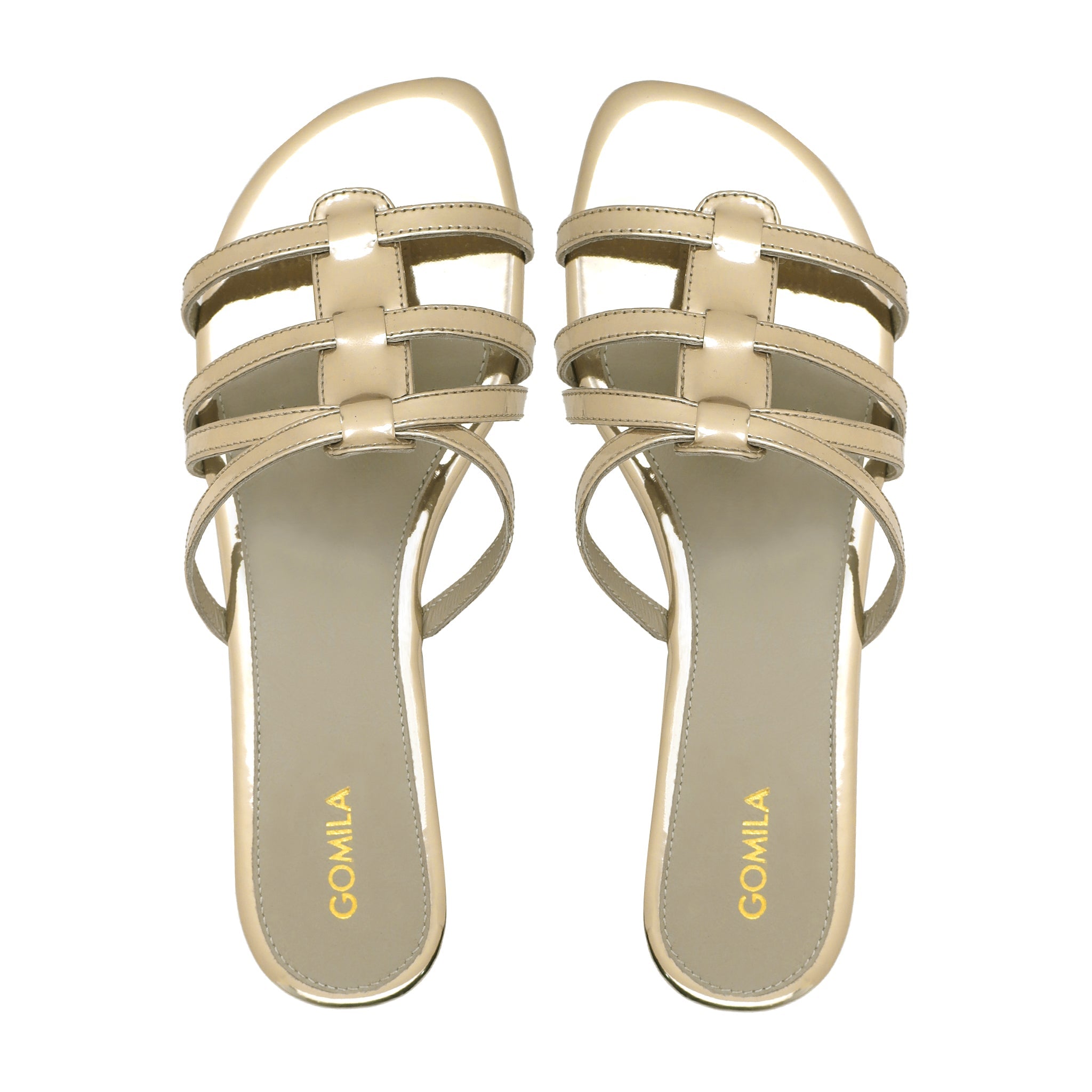 Kaelis - Women's Sliver Golden Slipper