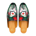 Bellano - Men's Black Hand Painted Slipper