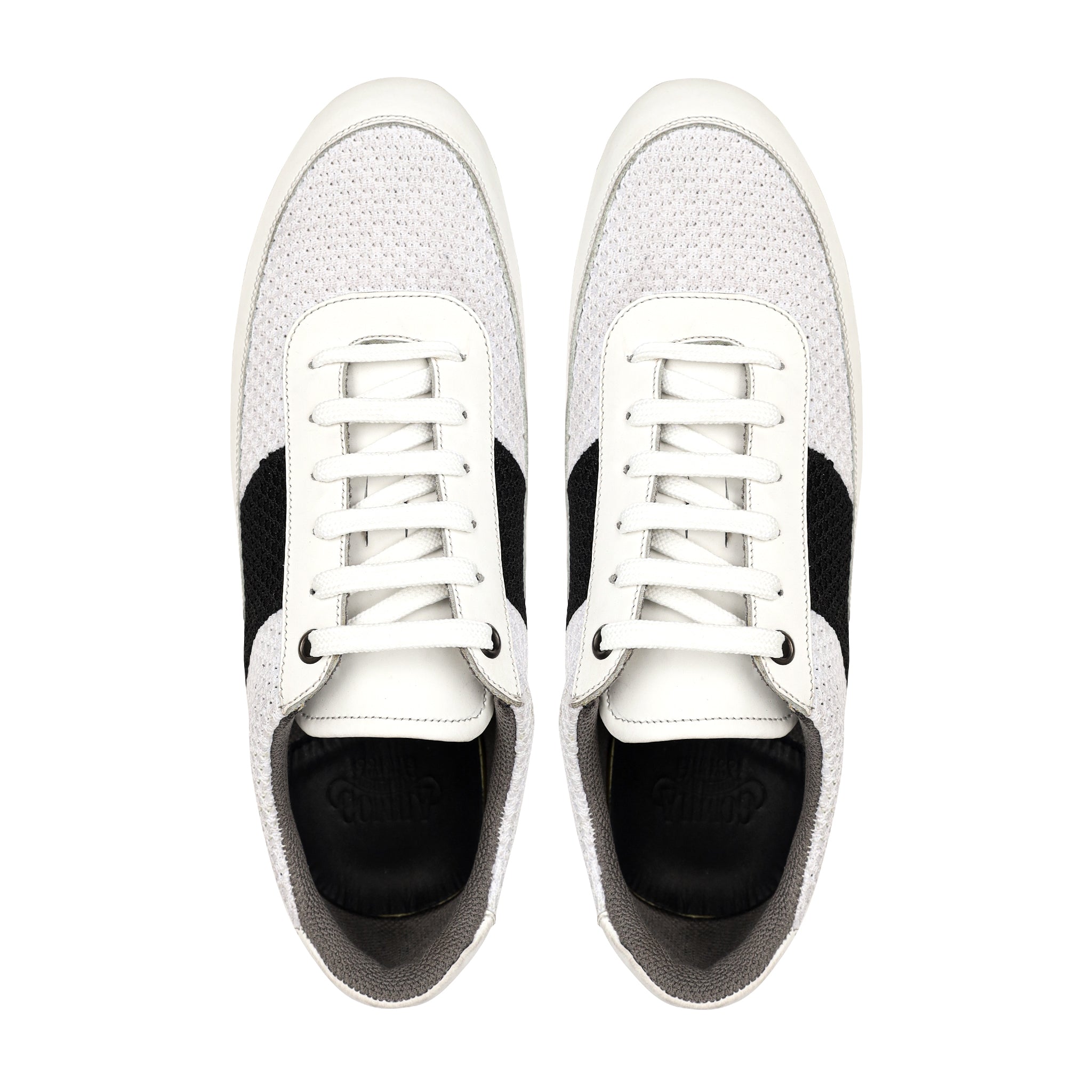 Kinetix - Men's White and Black Sneaker