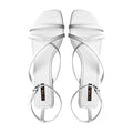 Elyse - Women's White Strapped Sandal
