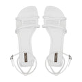 Aloura - Women's White Strapped Sandal